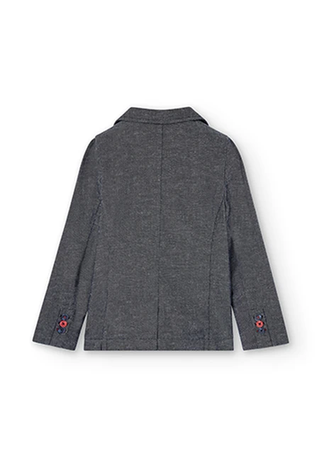 Blazer en lin jean pour garçon