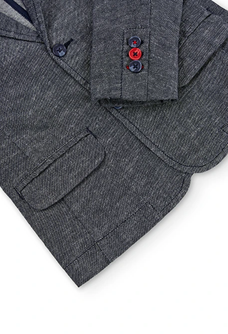 Blazer en lin jean pour garçon