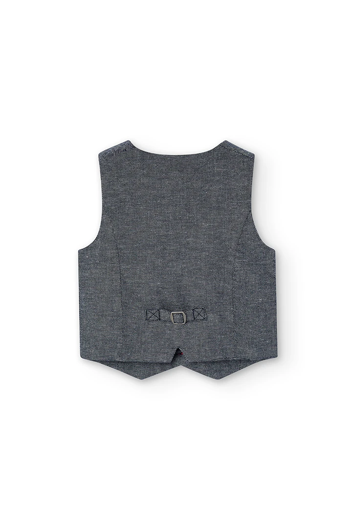 Armilla lli denim de nen