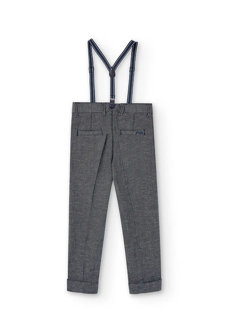 Hose leinen denim für junge