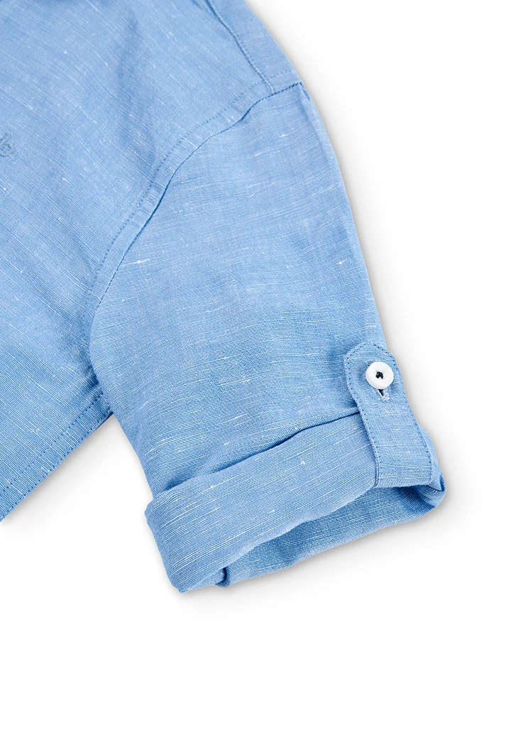 Linen shirt long sleeves for boy
