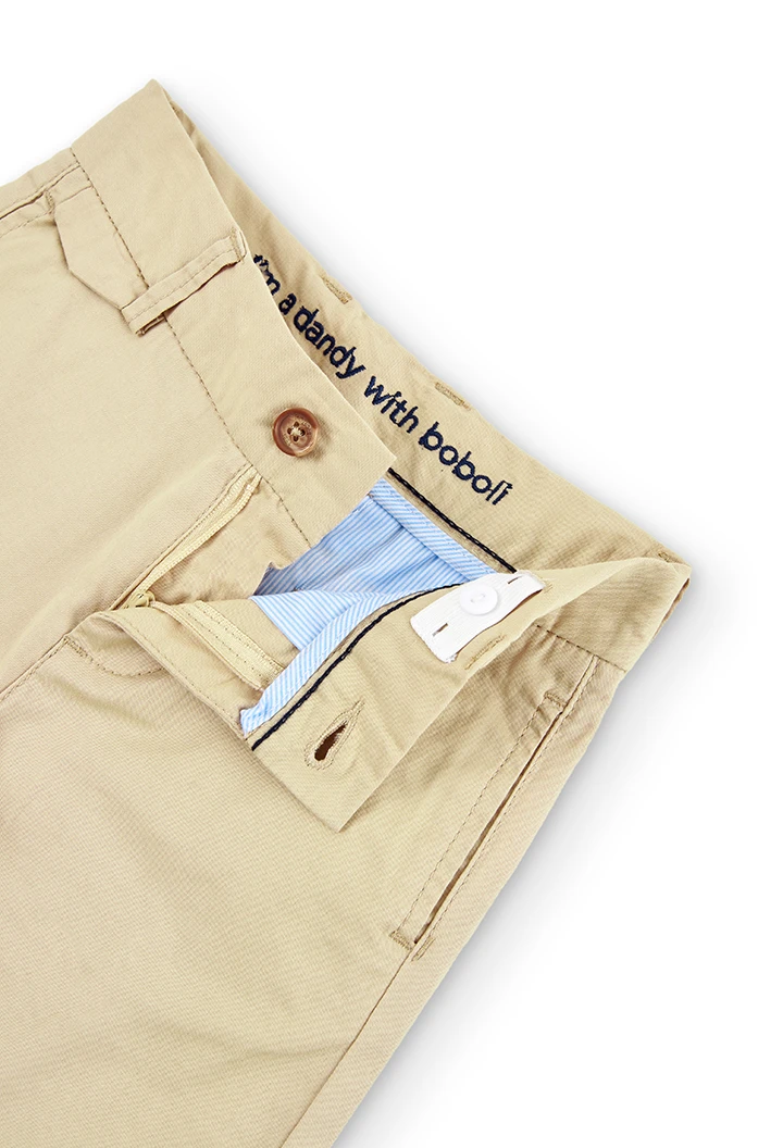 Pantalón satén elástico "elegant"de niño