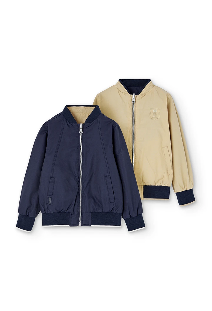 Veste en toile technique pour garçon