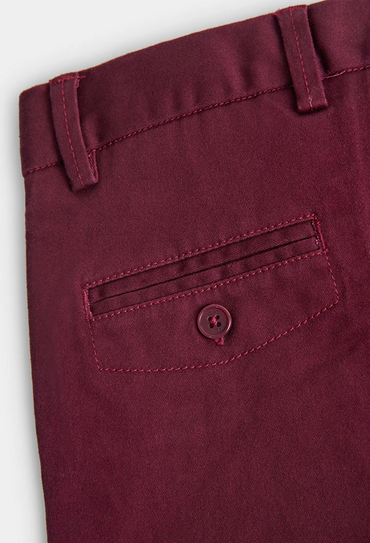 Pantalon stretch en satin pour garçon -BCI