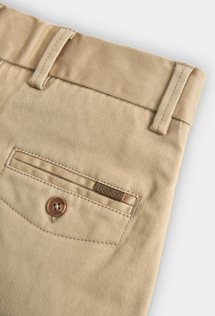 Pantalon stretch en satin pour garçon -BCI