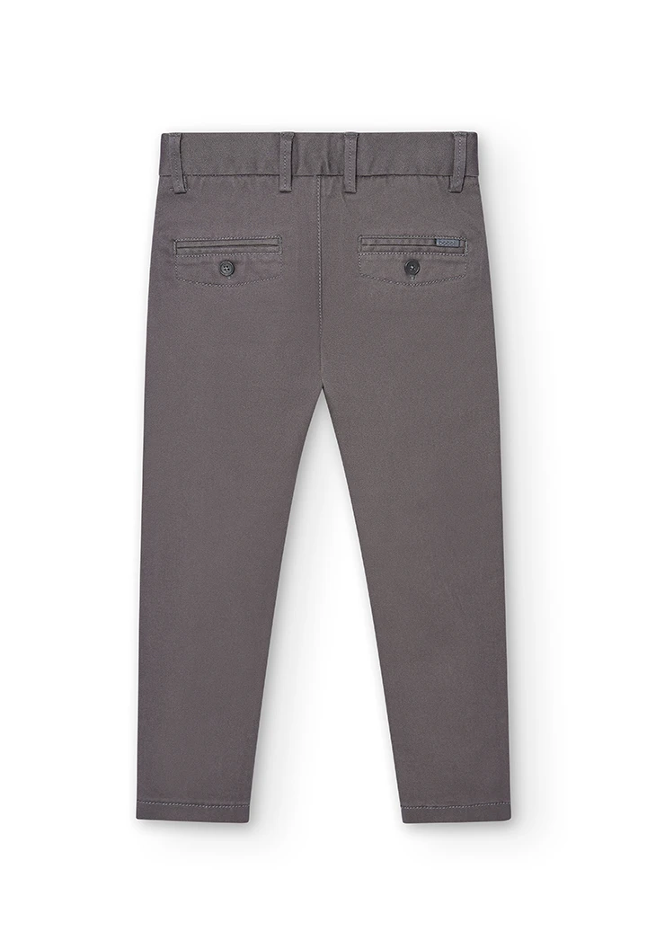Pantalon stretch en satin pour garçon -BCI