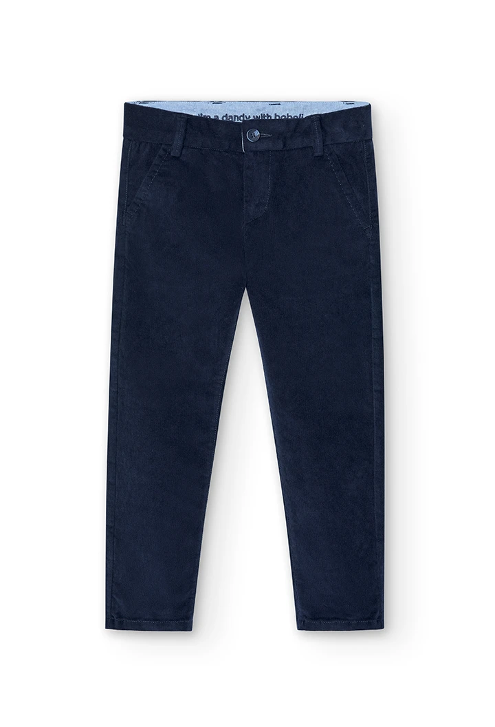 Pantalón micropana elástica de niño -BCI