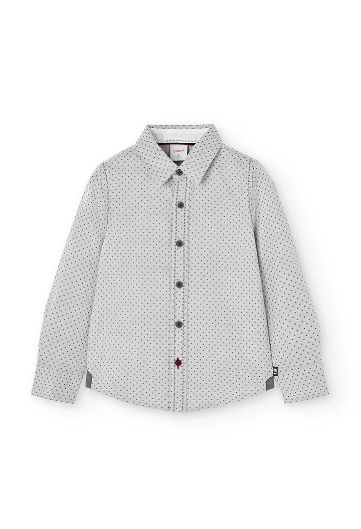 Chemise oxford manche longue pour garçon