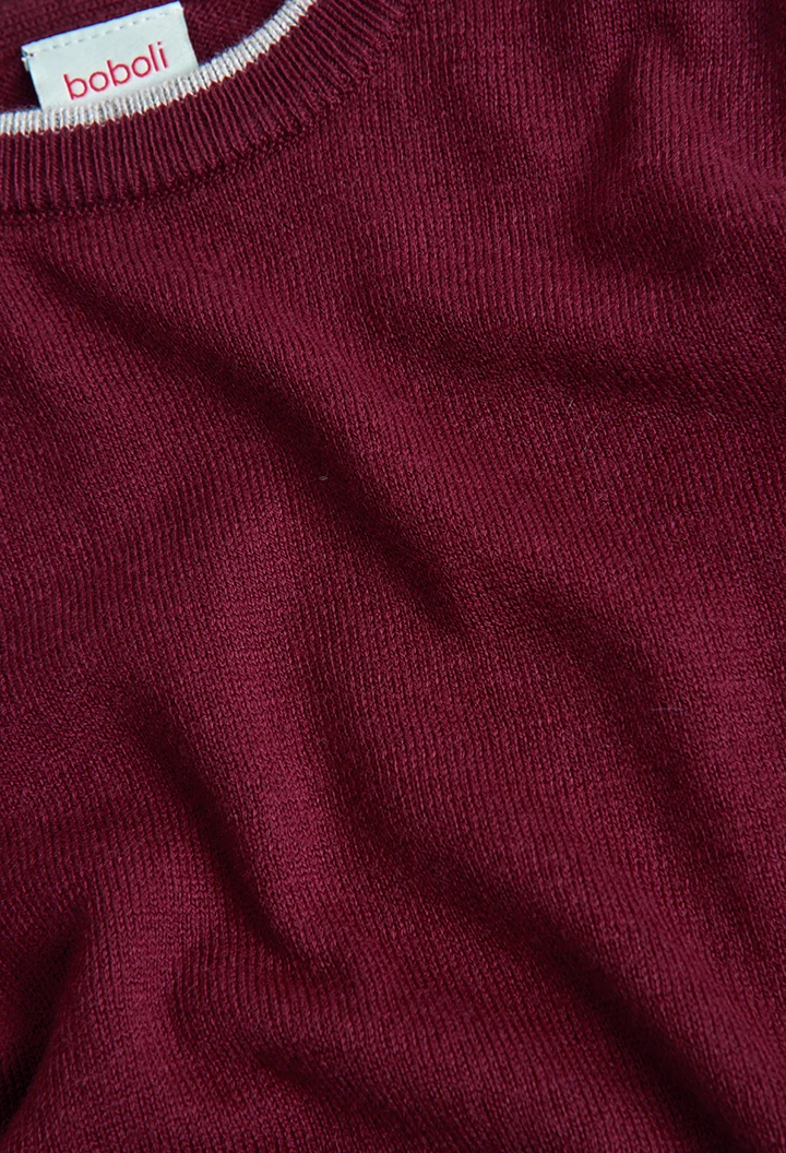 Knitwear pullover for boy