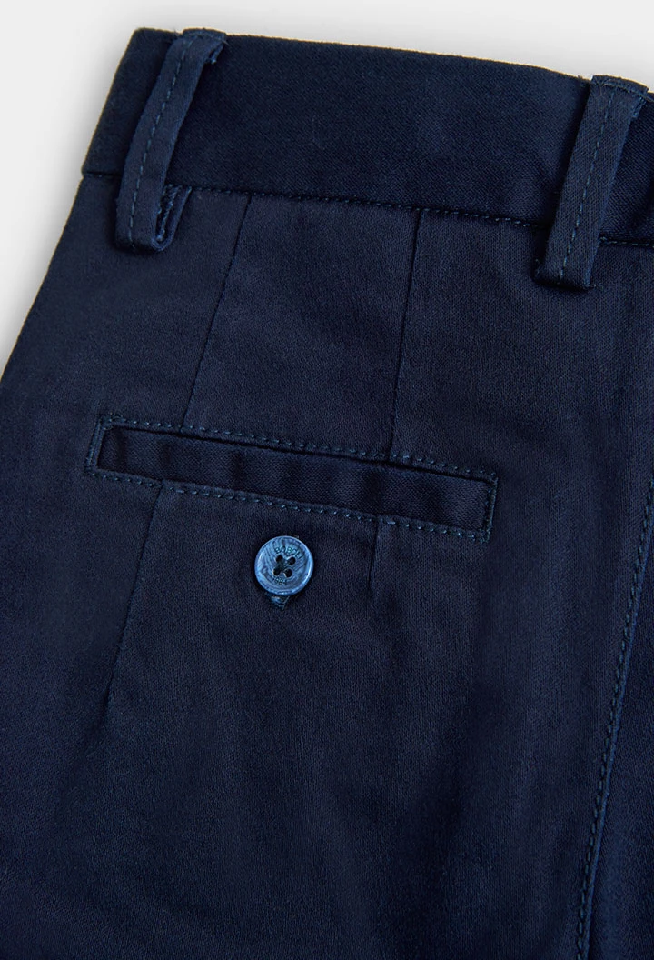 Pantalon stretch en satin pour garçon