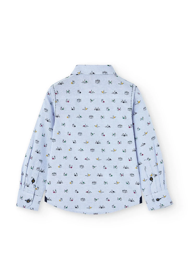 Chemise oxford manche longue pour garçon