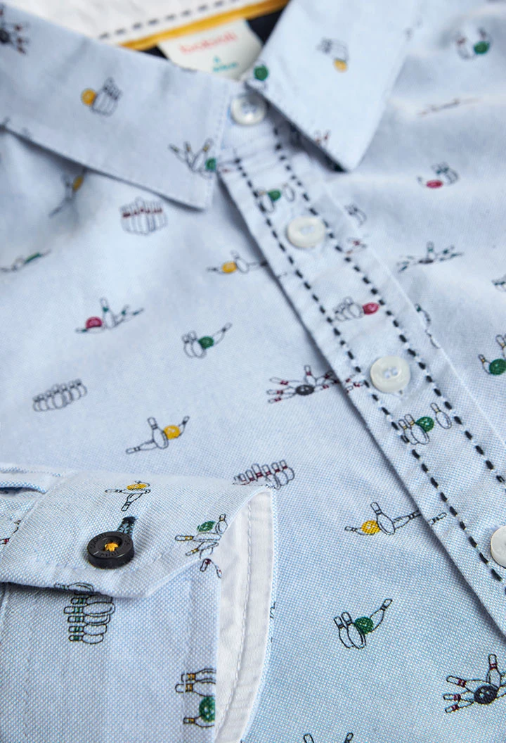 Chemise oxford manche longue pour garçon