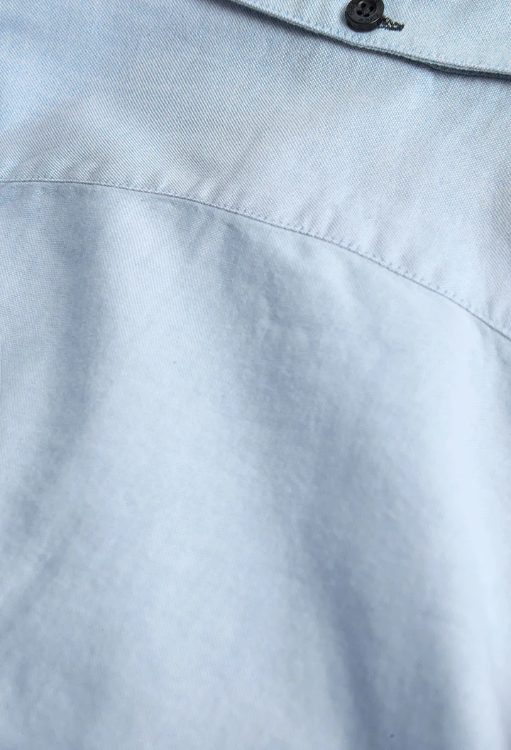 Camisa oxford màniga llarga de nen