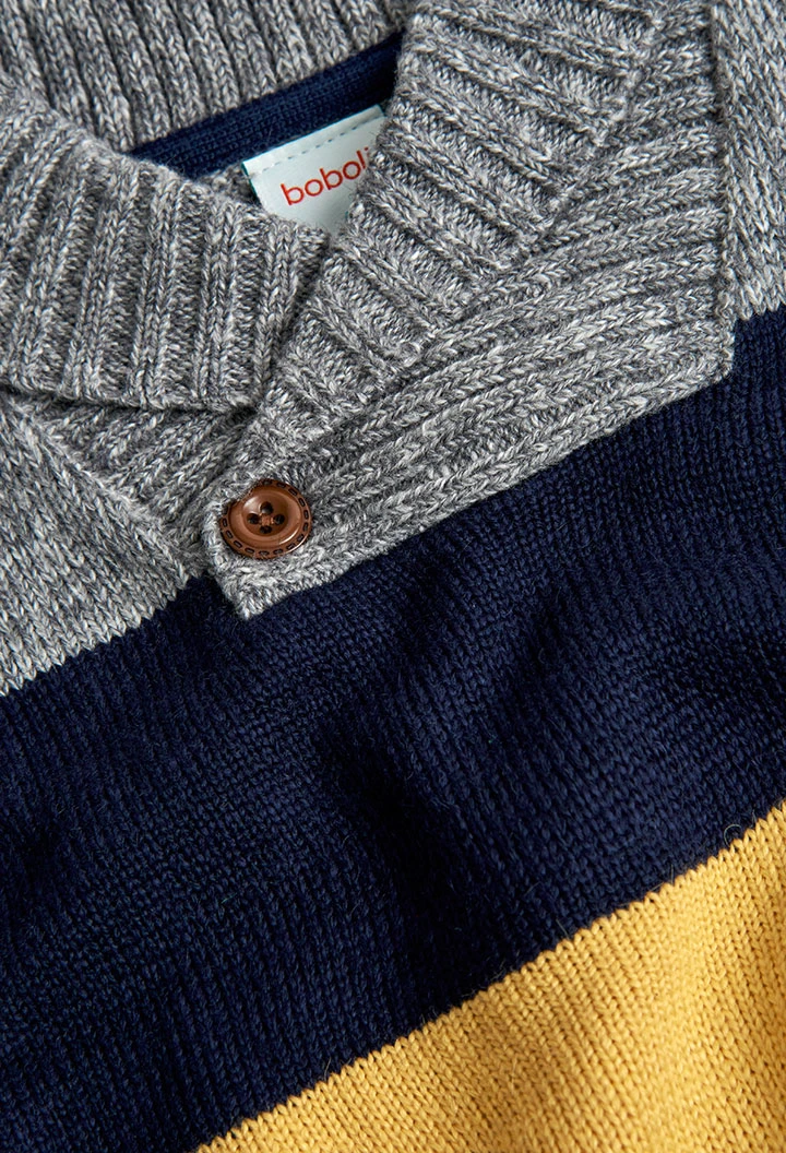 Pull à rayures pour garçon