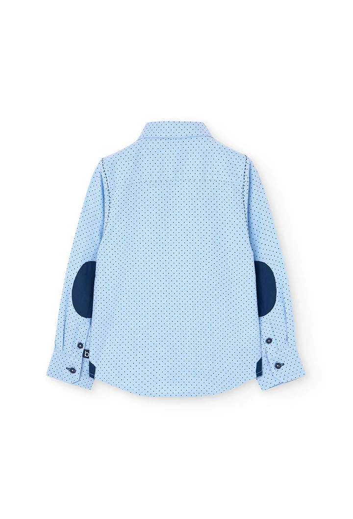 Camicia oxford stampata per bambino