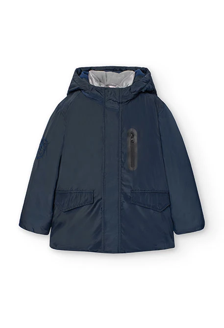 Parka für Jungen in Marineblau