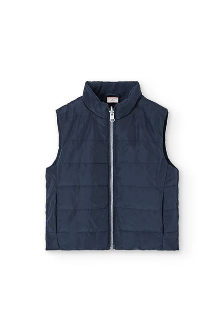 Navy blue parka for boy