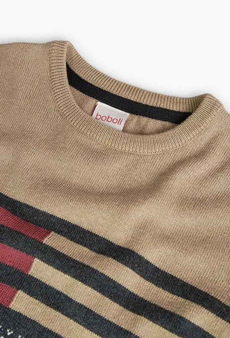 Pullover für Jungen in Beige