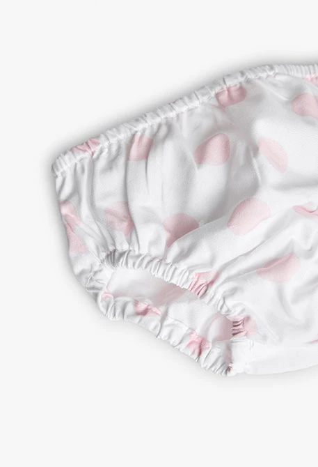 Robe en tricot pour bébé fille de couleur rose