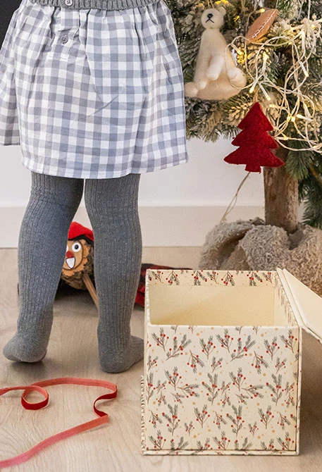 Collant de malha cinza mescla