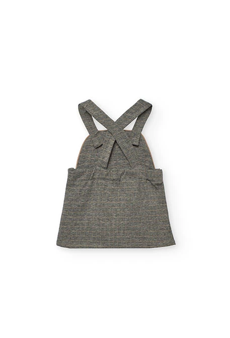 Completo neonato maglia grigia