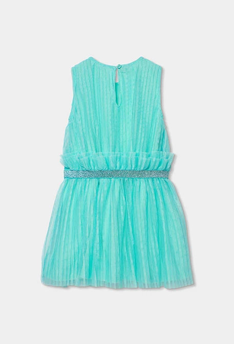 Vestido azul  de tul