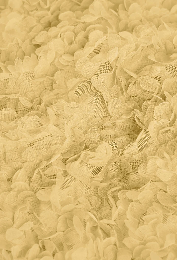 Vestido tul amarillo