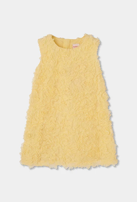 Vestido tul amarillo