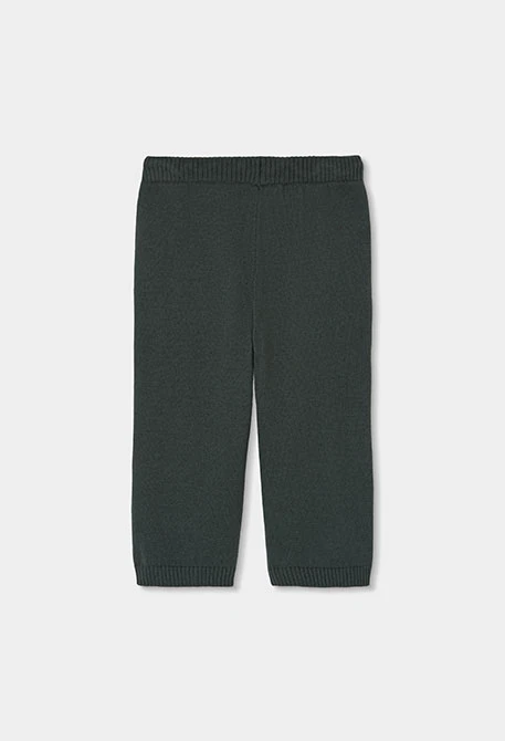 Grüne Mädchenhose mit Kordelzug