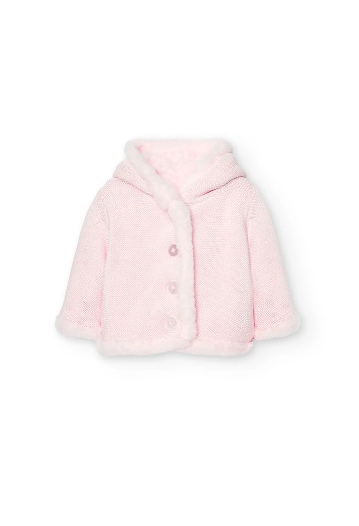 Veste reversible pour bébé fille -BCI