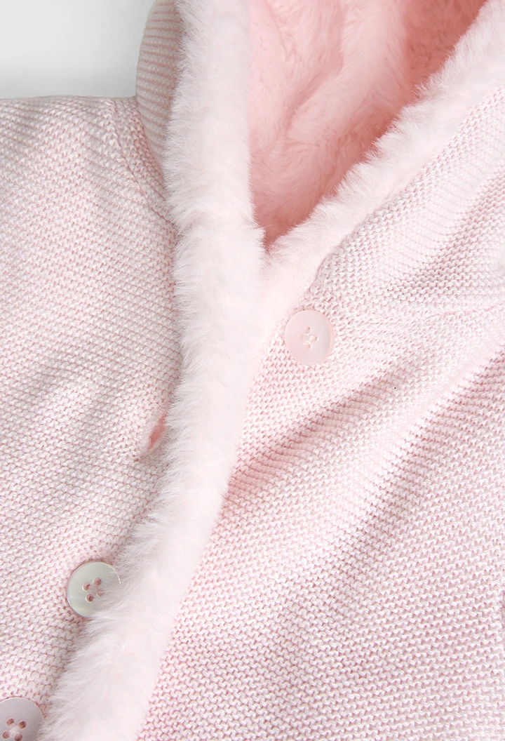 Jacket reversible for baby girl -BCI