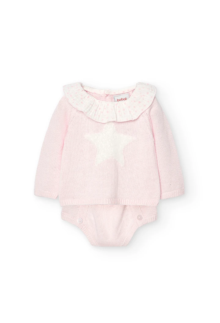 Pack knitwear for baby girl -BCI