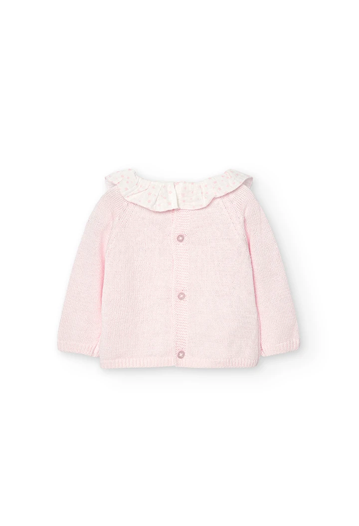 Pack tricotosa de bebé niña rosa-BCI