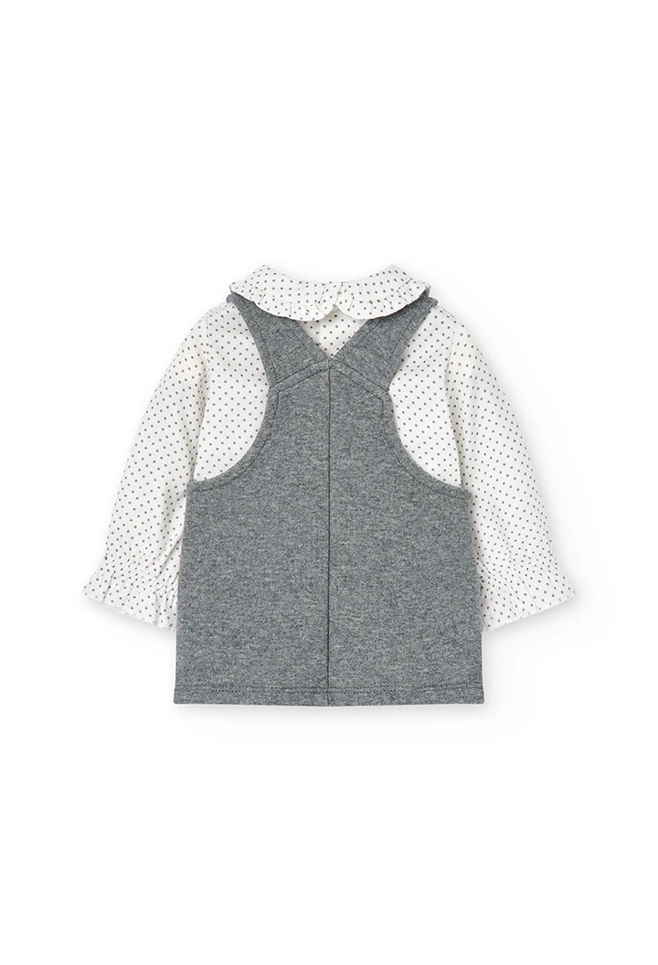 Pack en tricot bi matiere pour bébé -BCI