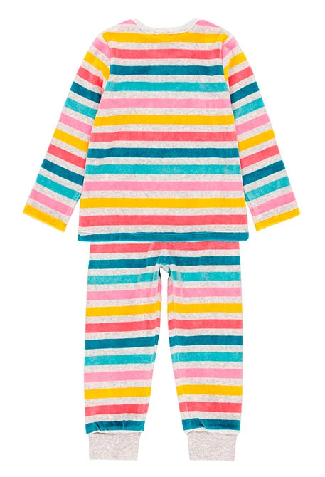 Pyjama en velours pour fille - organique