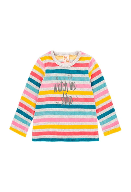 Pyjama en velours pour fille - organique