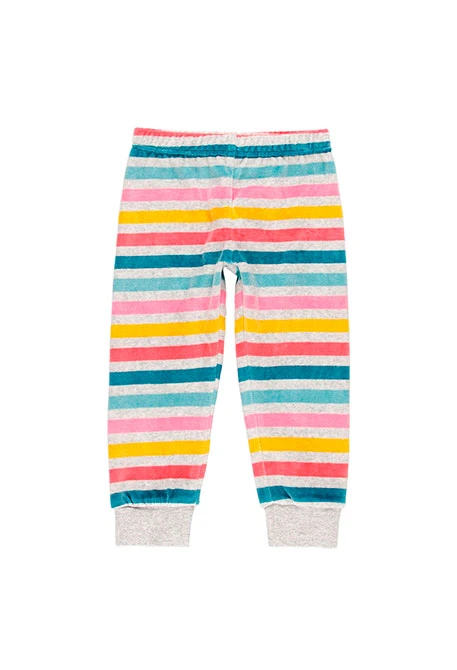 Pyjama en velours pour fille - organique
