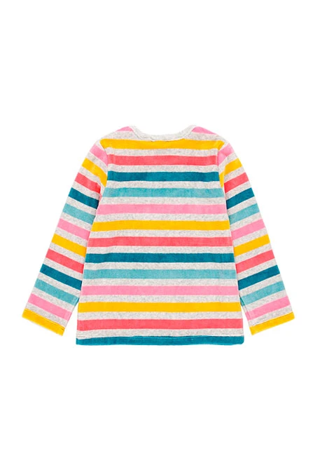 Pyjama en velours pour fille - organique