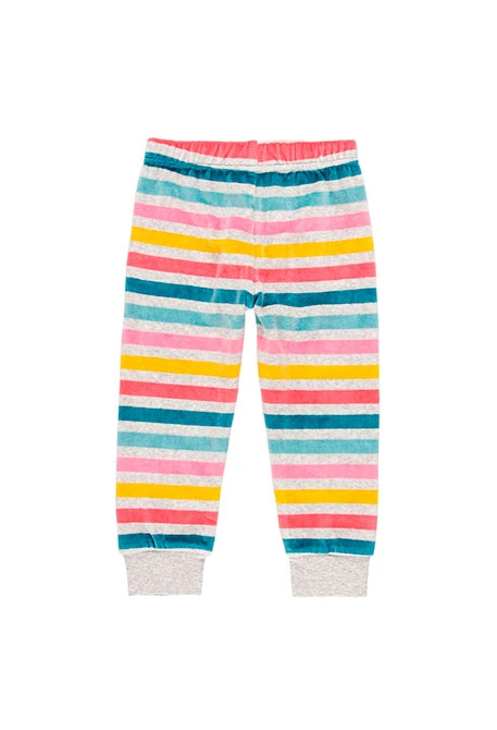 Pyjama en velours pour fille - organique
