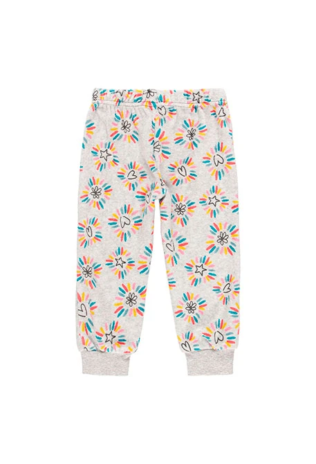 Pyjama en velours pour fille - organique