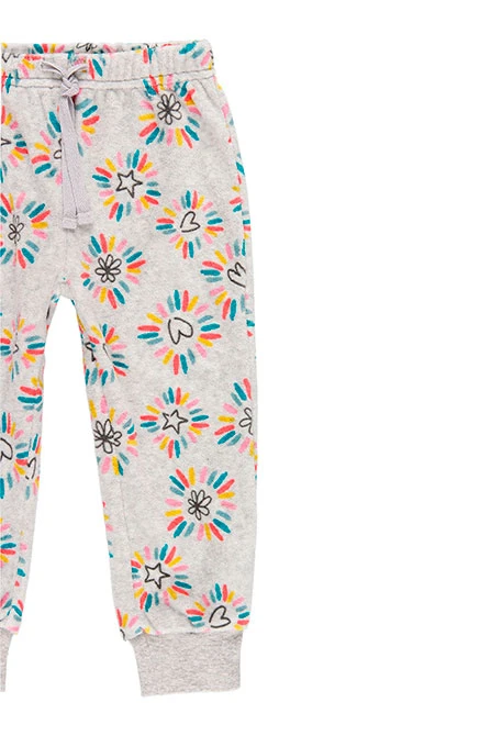 Pyjama en velours pour fille - organique