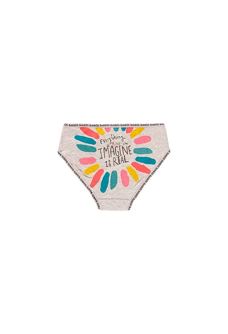 Pack de 3 culottes pour fille - organique