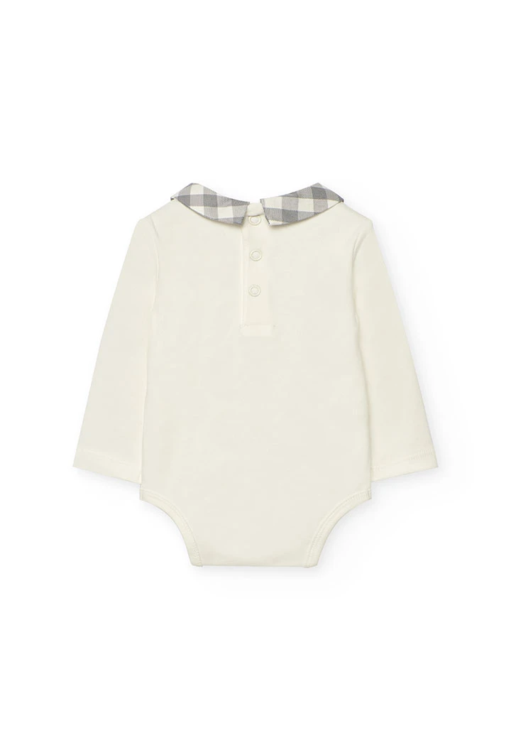 Grey knitted baby set