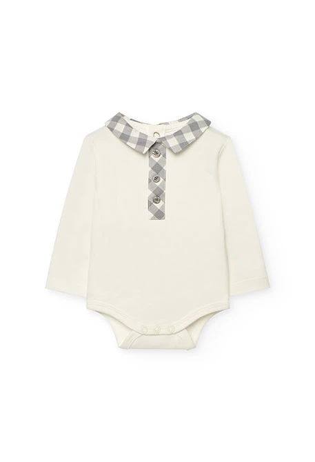 Grey knitted baby set