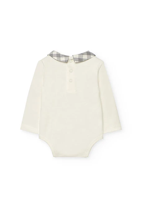 Grey knitted baby set