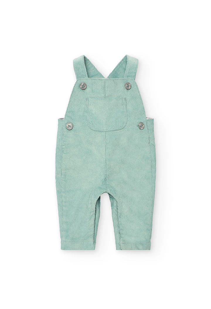 Conjunto bebé verde xadrez