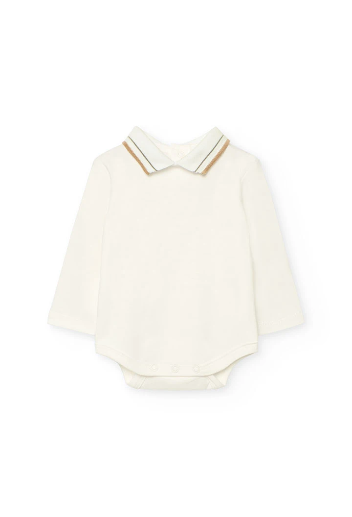 Conjunto bebé tricot cinza