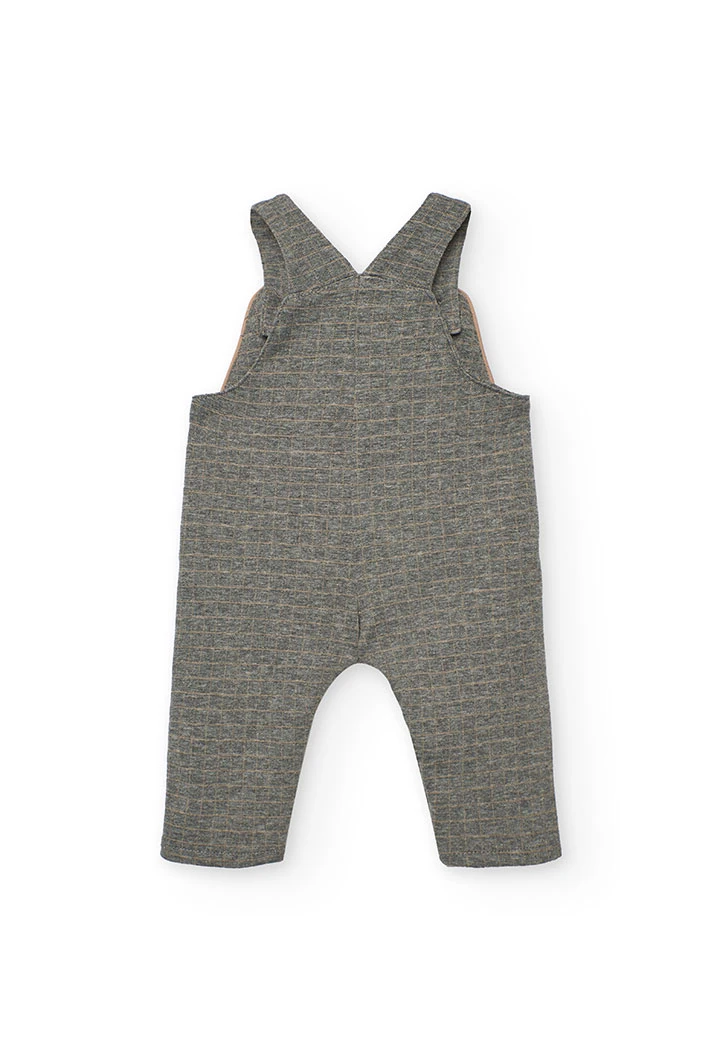 Grey knitted baby set