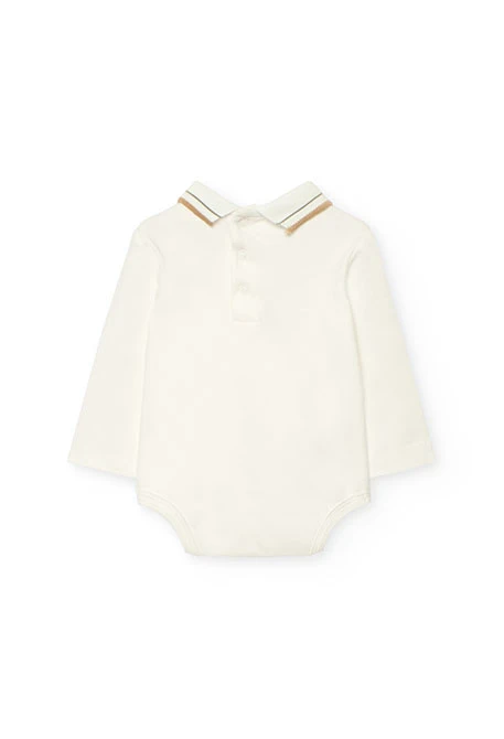 Conjunto bebé tricot cinza