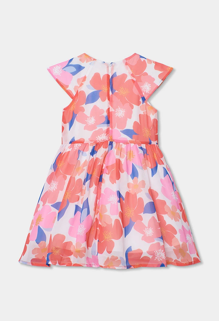 Flower printed dress